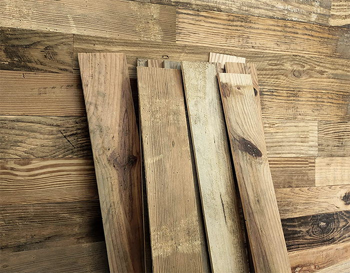 Property Records of California - Man Cave Wood Wall Planks